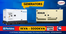 Load image into Gallery viewer, Electric Start Generator | Covax 5,5 kva | Amanat Electrical Zimbabwe